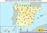 Predicción Meteorológica para Algeciras según AEMET